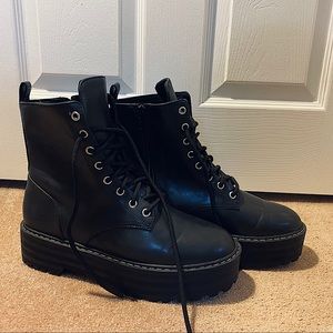Platform Combat Boots / DIVIDED H&M
